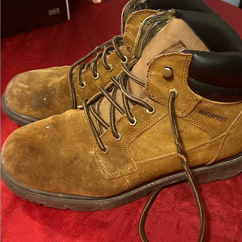 Waterproof Brown Men's Boots Brahma 12 W years left!!!